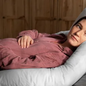 صورة لحامل تسترخي