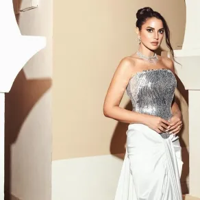 درة زروق بالميتاليكي- الصورة من حسابها الرسمي على إنستغرام درة زروق بالميتاليكي- الصورة من حسابها الرسمي على إنستغرام