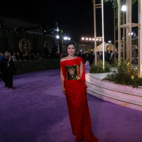 ميلا الزهراني في حفل جوي أوردز 2026 -الصورة من المركز الإعلامي لمجموعة MBC