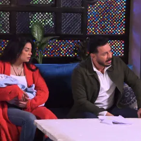 مصطفى شعبان وسهر الصايغ من مسلسل درش- الصورة من الشركة المنتجة