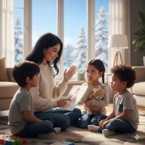 صورة أم تطرح الأسئلة