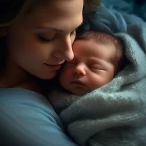 هناك ممنوعات لتعاملك مع مولودك صورة لأم تحتضن مولودها الجديد