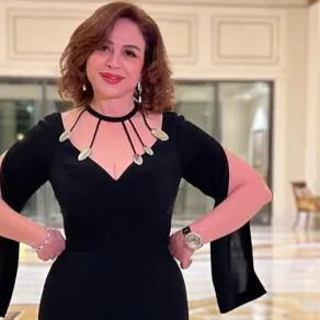 إلهام شاهين- الصورة من حسابها الرسمي على إنستغرام إلهام شاهين ترحب بماجدة الرومي قبل حفلها في دار الأوبرا المصرية