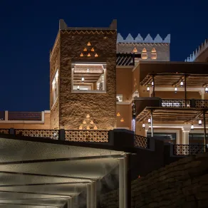 حي البجيري بالدرعية وسط المملكة العربية السعودية . الصورة من منصة الصور السعودية