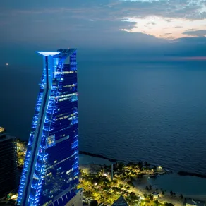 الواجهة البحرية في مدينة جدة. الصورة من منصة الصور السعودية الواجهة البحرية في مدينة جدة. الصورة من منصة الصور السعودية