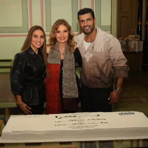 محمد سامي ويسرا والمنتجة مها سليم - الصورة من حساب محمد سامي على إنستغرام