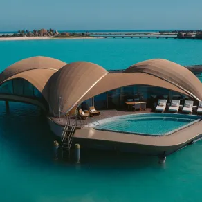 أحد منتجعات البحر الأحمر. الصورة من الحساب الرسمي للبحر الأحمر الدولية على منصة x