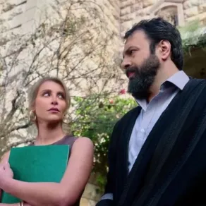 نور علي وتيم حسن في مسلسل مولانا- الصورة من حسابها على إنستغرام 