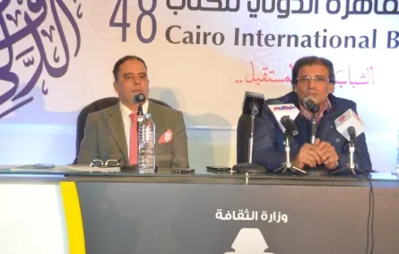 خالد يوسف في أول ظهور له مع الجمهور