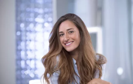 أمينة خليل تكشف سر جمالها مع H&S