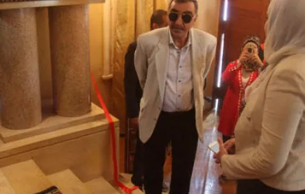 افتتاح معرض "حياة ملك" بركن فاروق
