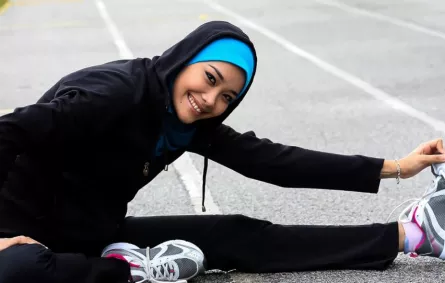 أول عرض للأزياء الرياضية النسائية في الرياض
