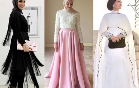 موديلات فساتين للسهرة والمساء للمحجبات