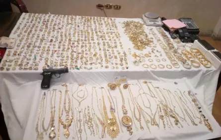 ذهب لتصليح عطل كهربائي فسرق 6 كيلوغرامات من الذهب