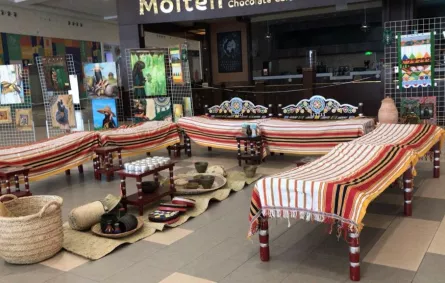 100 لوحة فنية تحكي تراث «الجنوب»