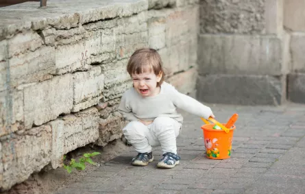 الغضب عند الاطفال