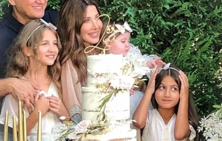 بالصور: نانسي عجرم تحتفل بابنتها ليا