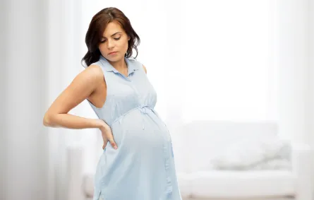 شكل البطن في الشهر الثاني من الحمل