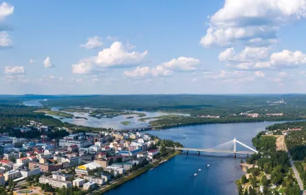 رحلة شتوية إلى روفانيمي الفنلندية