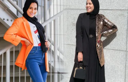 موديلات بليزر طويل للمحجبات 2021