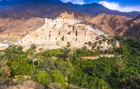 "ذي عين" قرية تحتفظ بمكانتها التاريخية