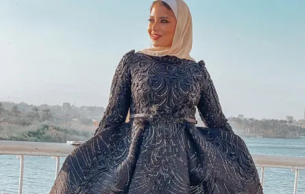 موديلات فساتين منفوشة للمحجبات