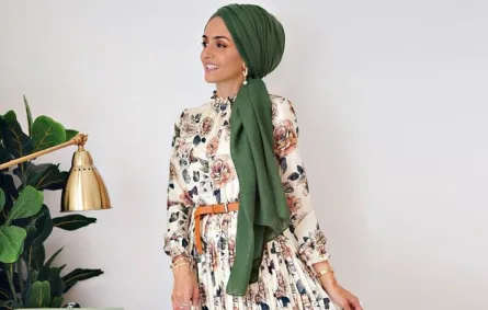 إطلالة ربيعية من غادة عثمان