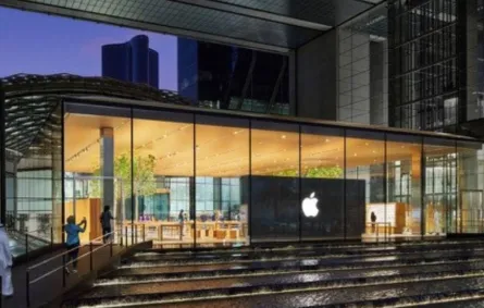 متجر آبل الجديد في جزيرة المارية 