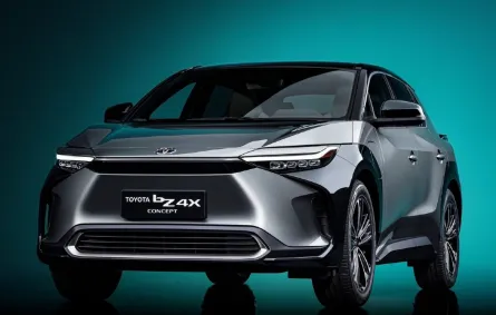 تويوتا كهربائية حديثة