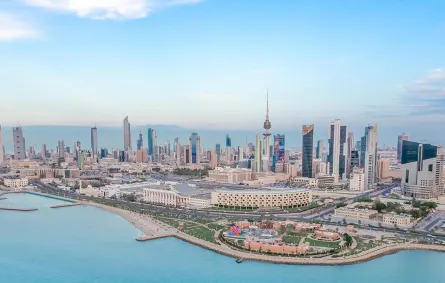 غرف عصرية في أفخم فنادق الكويت