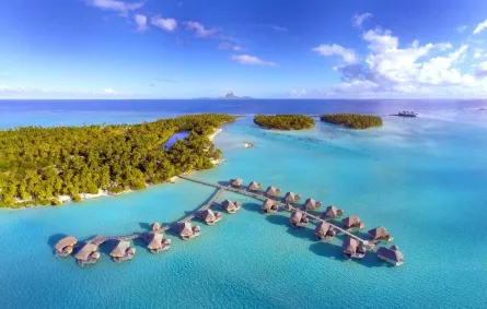 أجمل المنتجعات في جزر بورا بورا