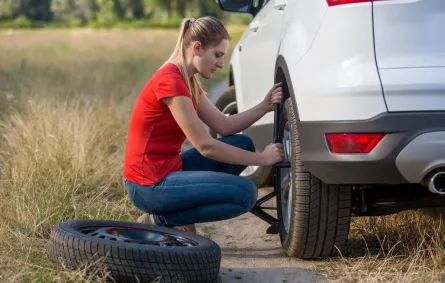 ماذا تفعل في حالة انفجار الإطار؟