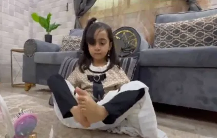 طفلة سعودية ملهمة