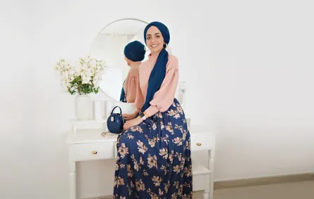 موديلات تنانير مشجّرة للمحجبات