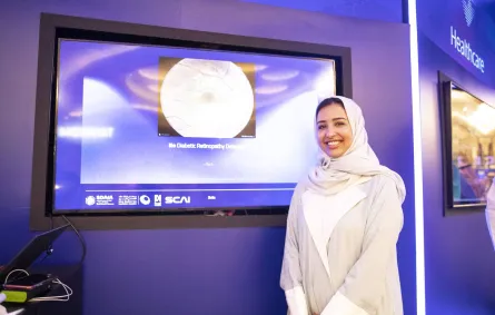 سارة الرويلي مديرة مشروع الكشف عن اعتلال الشبكية السكري باستخدام الذكاء الاصطناعي