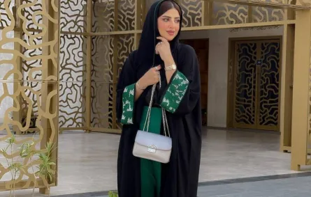 عبايات فخمة لليوم الوطني السعودي