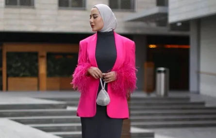 السترة الملونة من وحي شهد ناصر