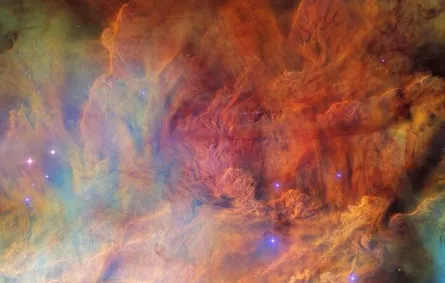 تلسكوب هابل يرصد "ستار الدخان الكوني" على بعد حوالي 5000 سنة ضوئية من الأرض- الصورة من موقع تلسكوب هابل