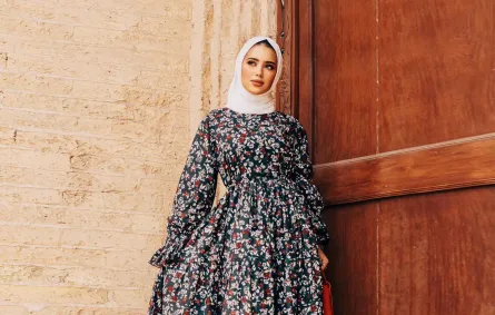 فساتين كاجوال للمحجبات 
