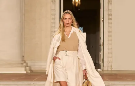 تنسيق الشورت الواسع من رالف لورين Ralph Lauren
