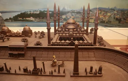 لقطة لداخل متحف بيليت للشوكولاتة  في تركيا