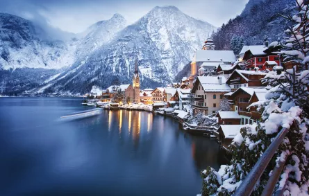 متعة استكشاف هالستات في الشتاء