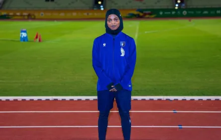 العداءة السعودية هبة محمد