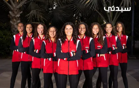 فريق منتخب مصر للسباحة التوقيعية- تصوير خاص بـ«سيدتي»
