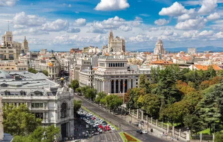 ساحة سيبيليس في مدريد 