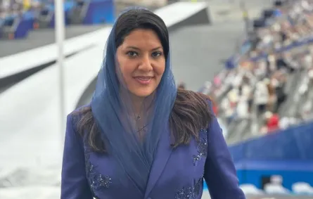 الأميرة ريما بنت بندر سفيرة السعودية في واشنطن وعضوة اللجنة الأولمبية الدولية 