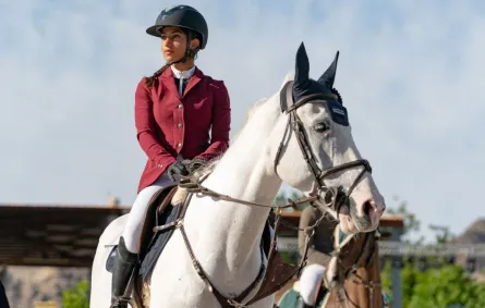 الفارسة فنون الحميدان ضمن بطولة تريو سبورتنغ جدة من تنظيم الاتحاد السعودي للفروسية 