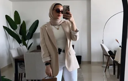 مدونة الموضة ميسون الشيخ - الصورة من حسابها على انستغرام 