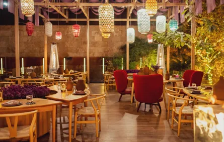 لقطة من داخل مطعم سهيل