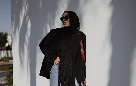 مدونة الموضة سمر شاكر - الصورة من حسابها على إنستغرام